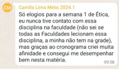 25. Camila - Ética Meta OAB