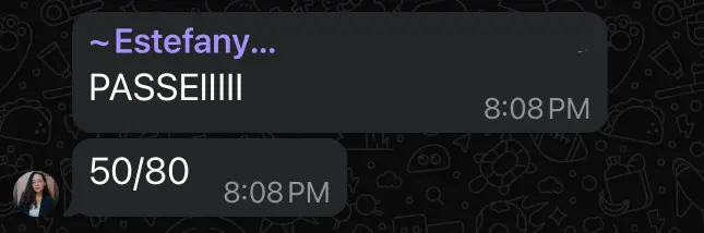 34. Estefany Sulamita - Aprovada 50 pontos Exame 41 - Meta OAB 2